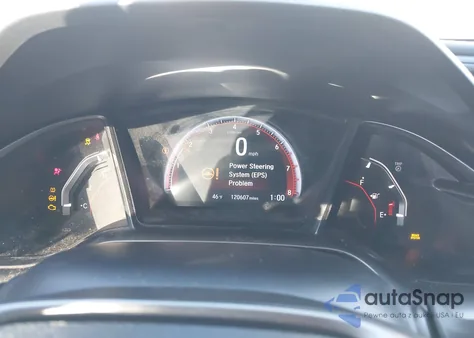 2019 Honda Civic Si из США, поврежденный, VIN 2HGFC1E57KH705549